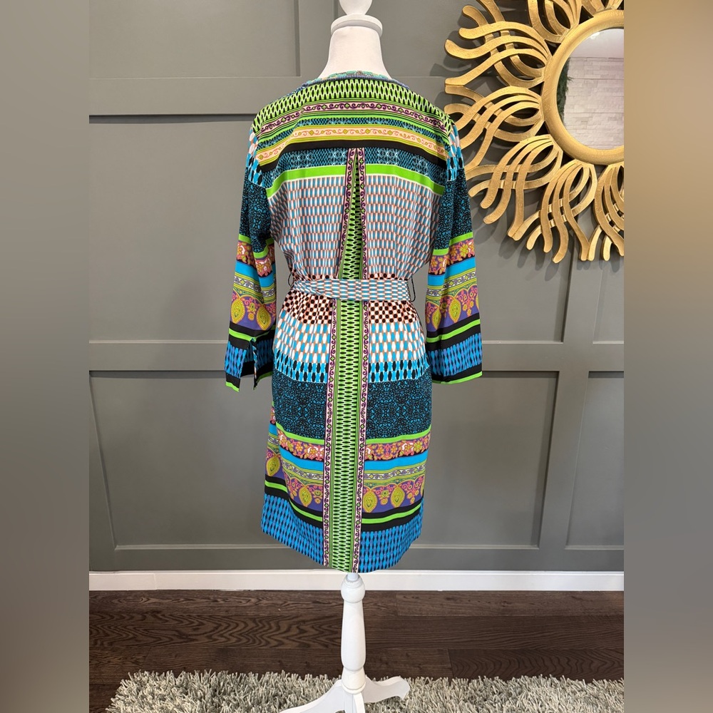 HALE BOB Beaded shirt dress multi-colored size small - Picture 6 of 12